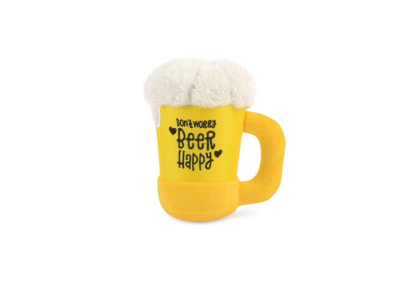 P.L.A.Y. x Clive & Bacon Barking Beer Dog Toy