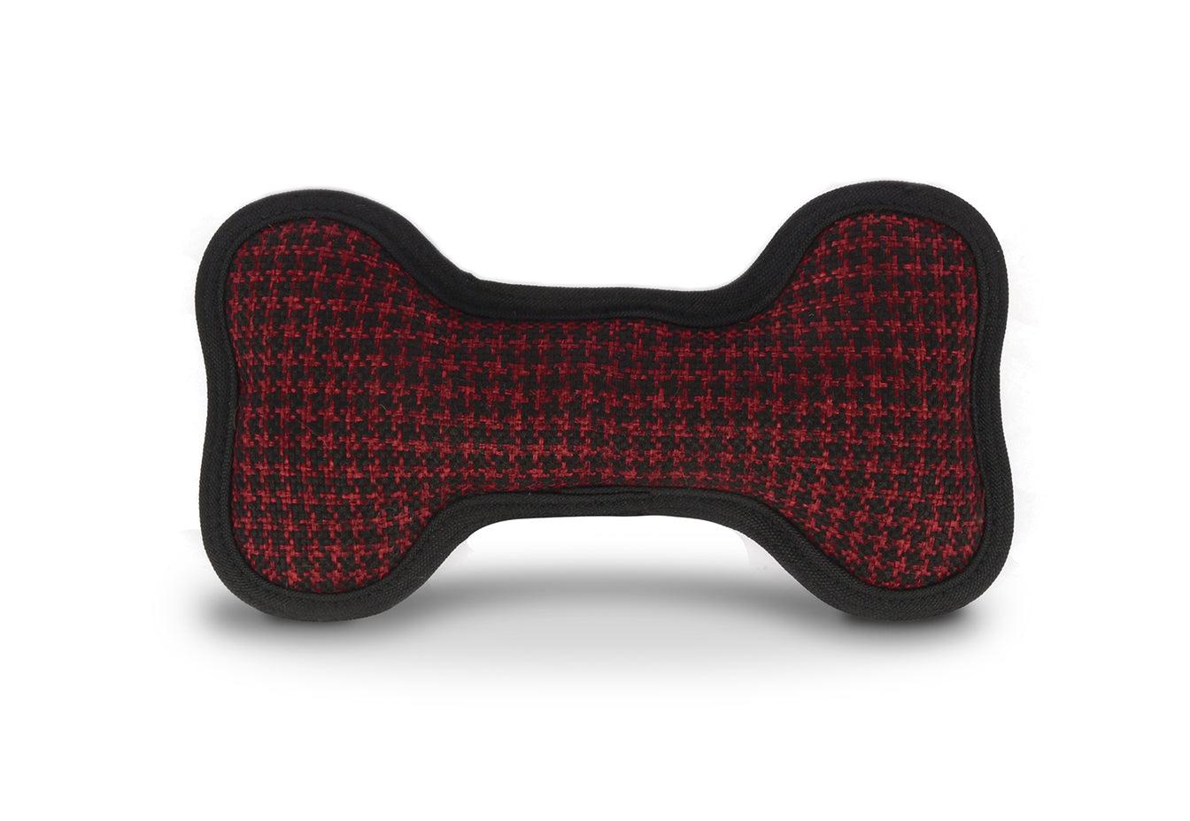 P.L.A.Y. ECO Bones Dog Toy, Cayenne Red