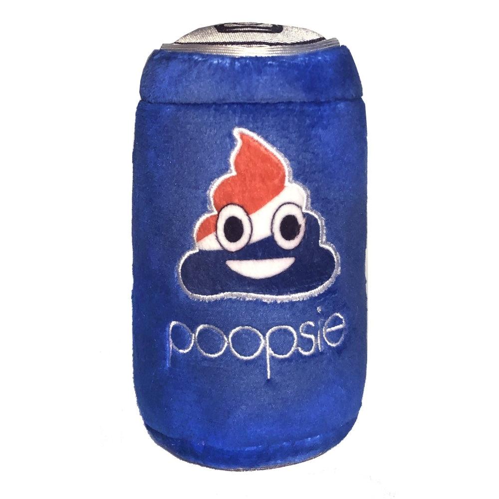 Huxley & Kent Power Plush Poopsie Cola Dog Toy, Large