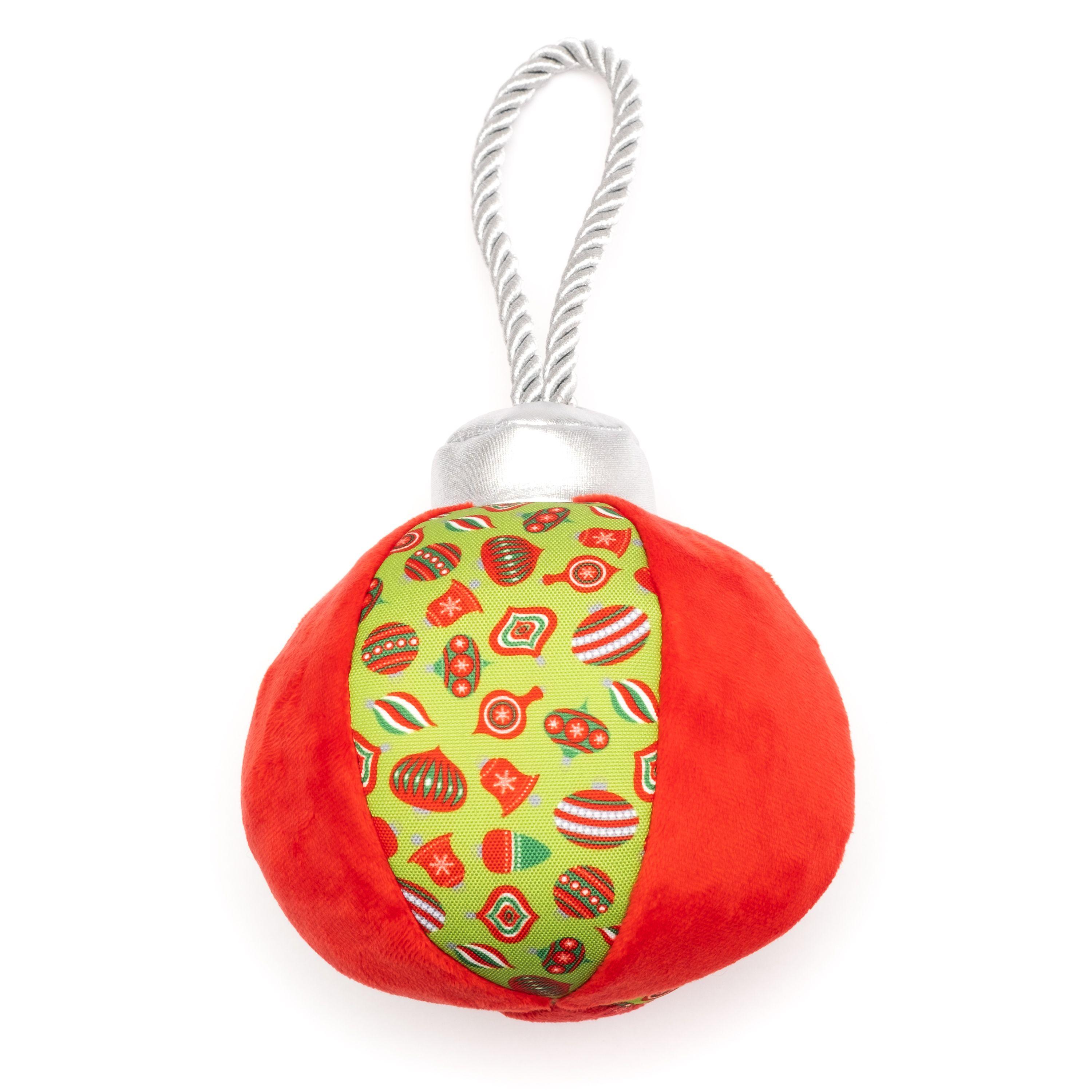 The Worthy Dog Vintage Ornaments Dog Toy, Large
