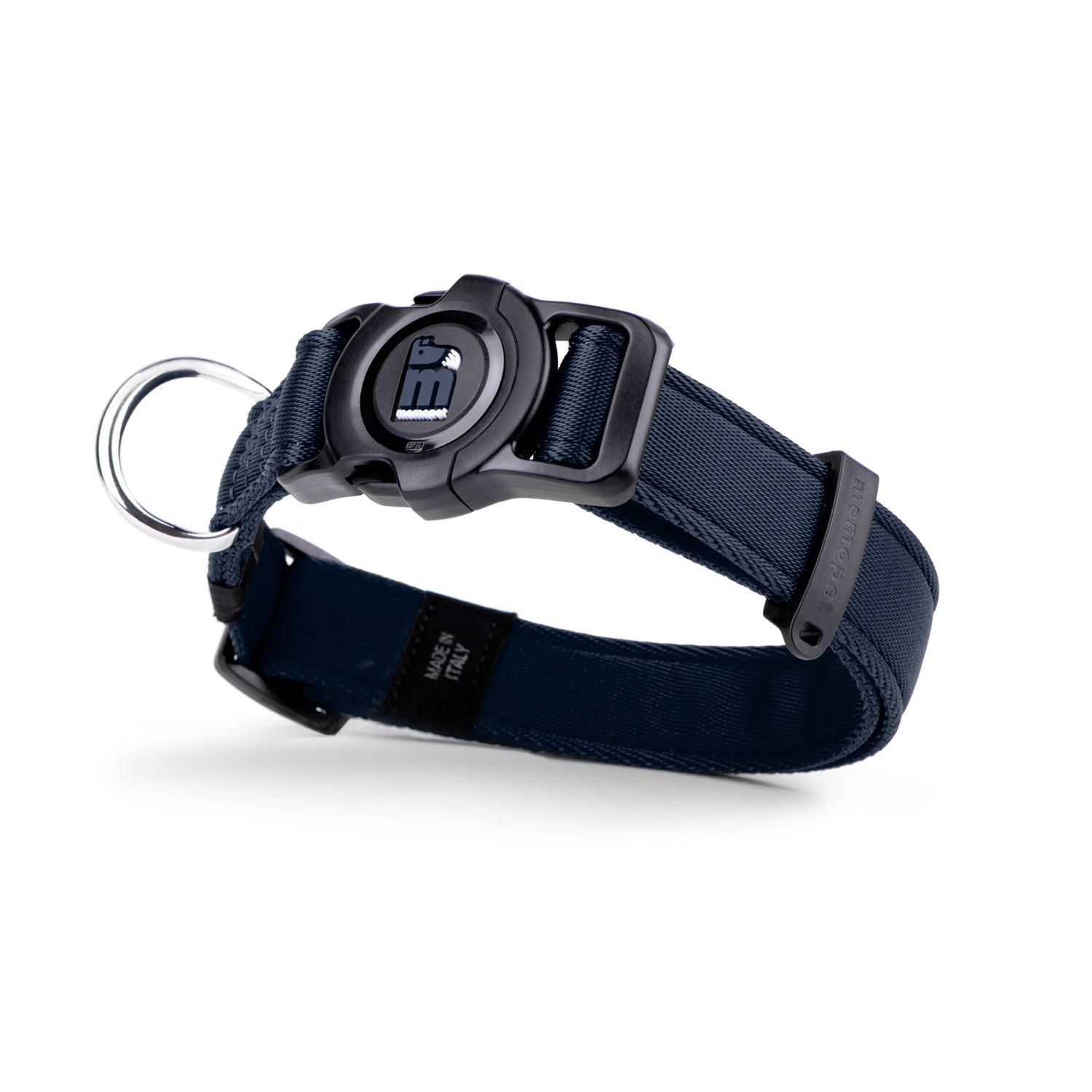 MyFamily memopet Dog Collar, Dark Blue