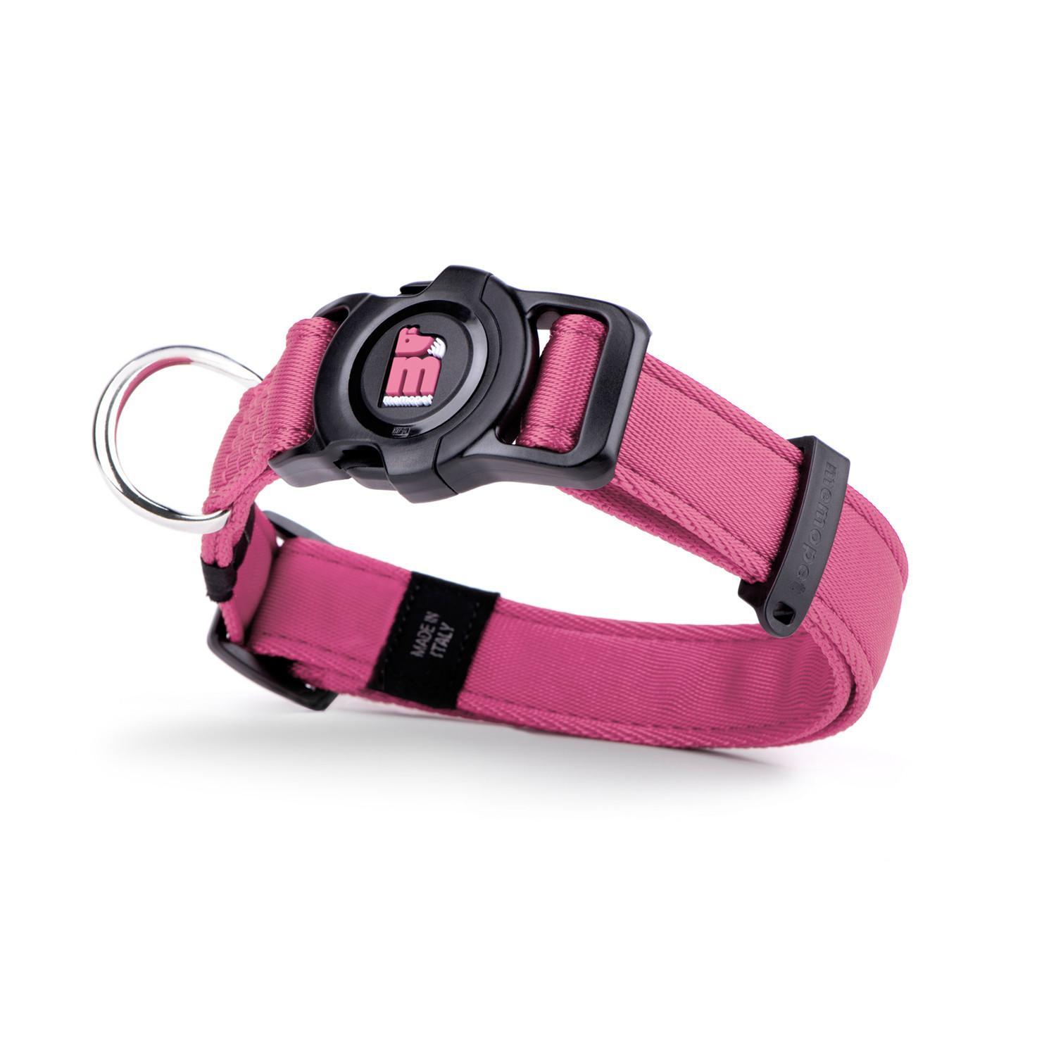 MyFamily memopet Dog Collar, Pink, Medium