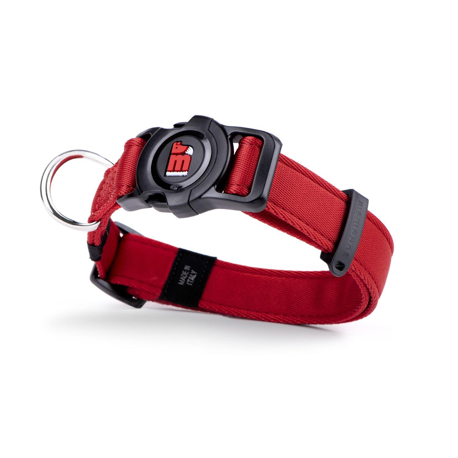 MyFamily memopet Dog Collar, Red