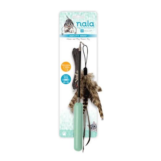 Caitec Nala Feather Wand with Attachment Teaser Cat Toy