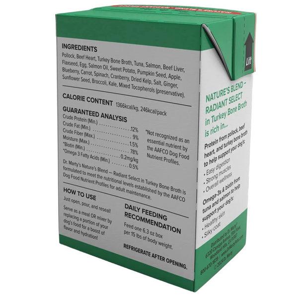 Dr. Marty Nature's Blend Radiant Select Wet Dog Food Tetra Paks, 6.3-oz