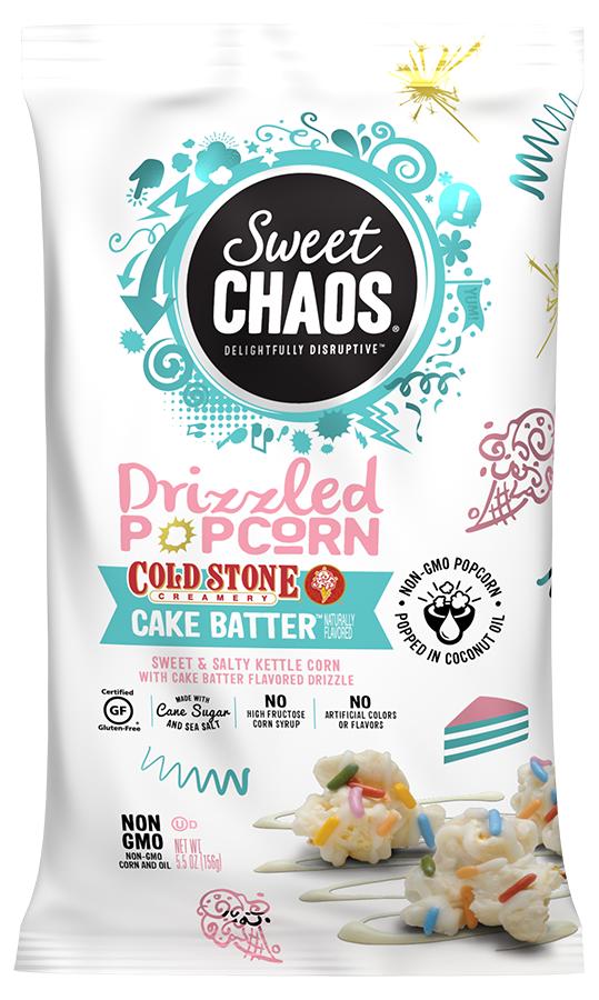 Sweet Chaos Cake Batter Popcorn