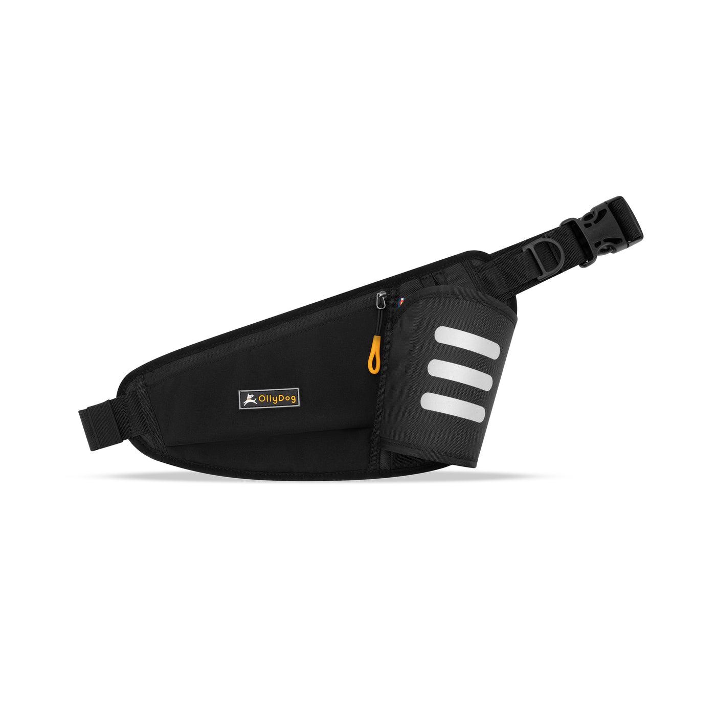 OllyDog Hydro-Slim Hip Pack Adventure Waist Pack, Raven