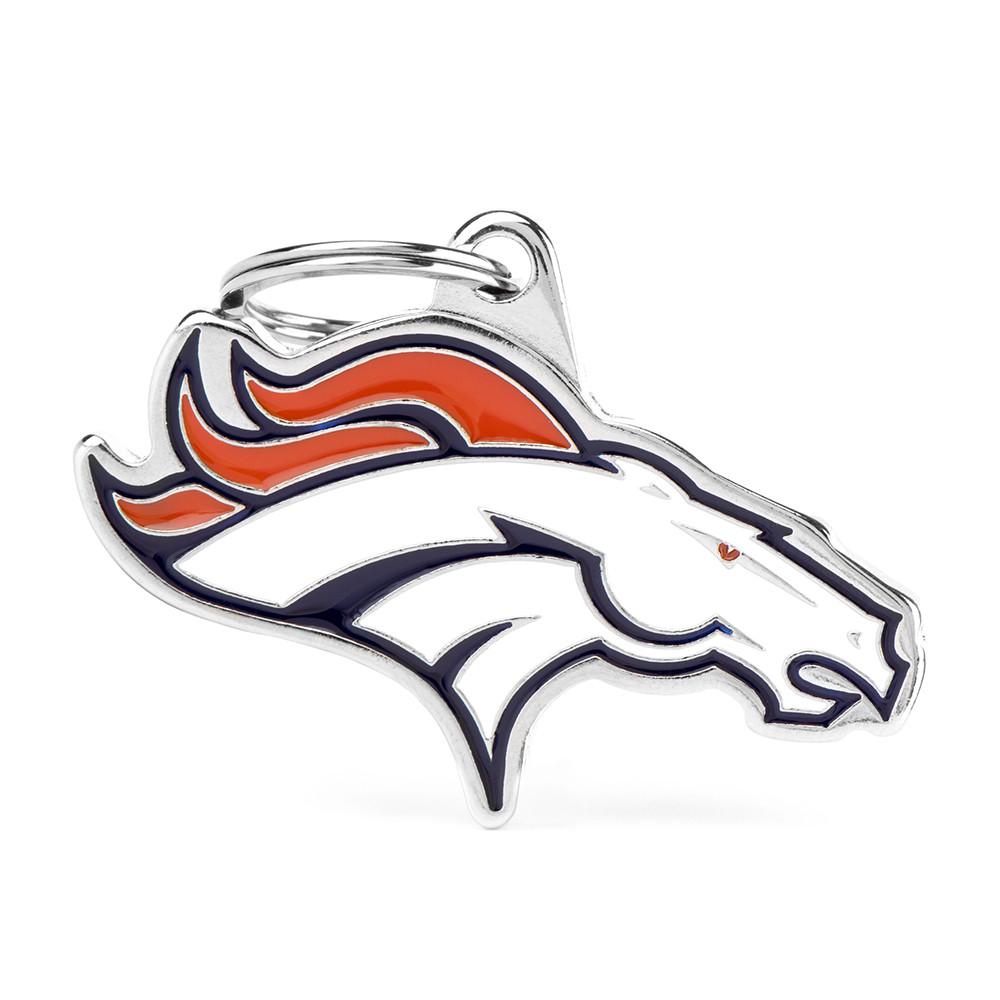 MyFamily NFL Denver Broncos Pet ID Tag, Medium (Size: Medium)