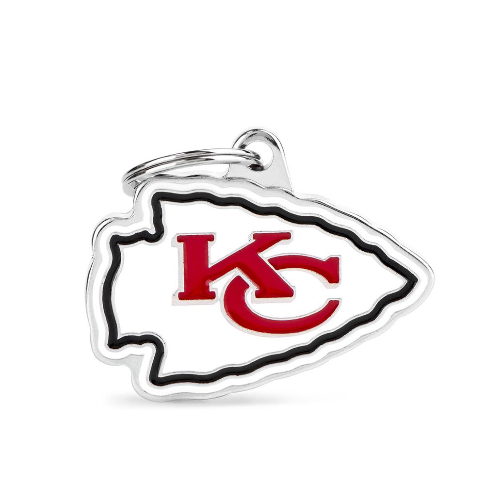 MyFamily NFL Kansas City Chiefs Pet ID Tag, Medium (Size: Medium)