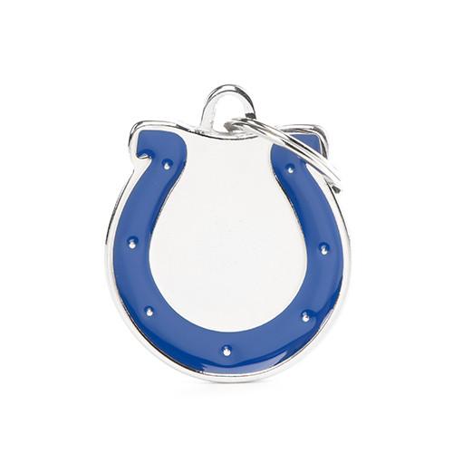 MyFamily NFL Indianapolis Colts Pet ID Tag, Medium (Size: Medium)