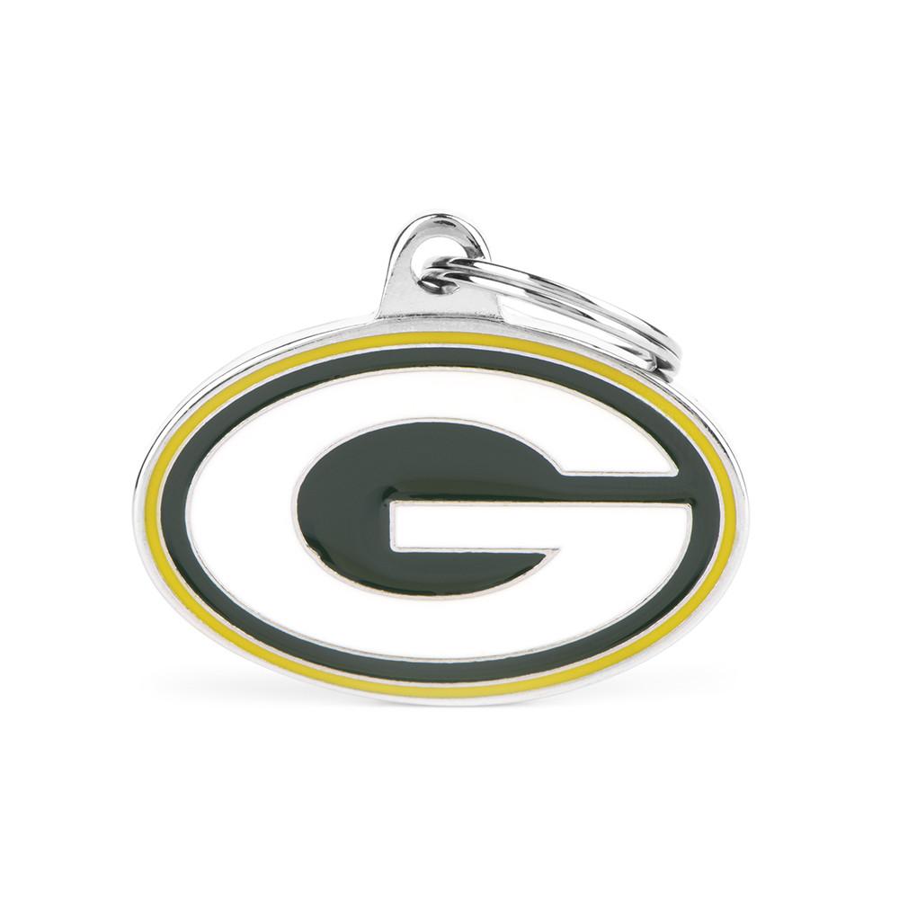 MyFamily NFL Green Bay Packers Pet ID Tag, Medium (Size: Medium)