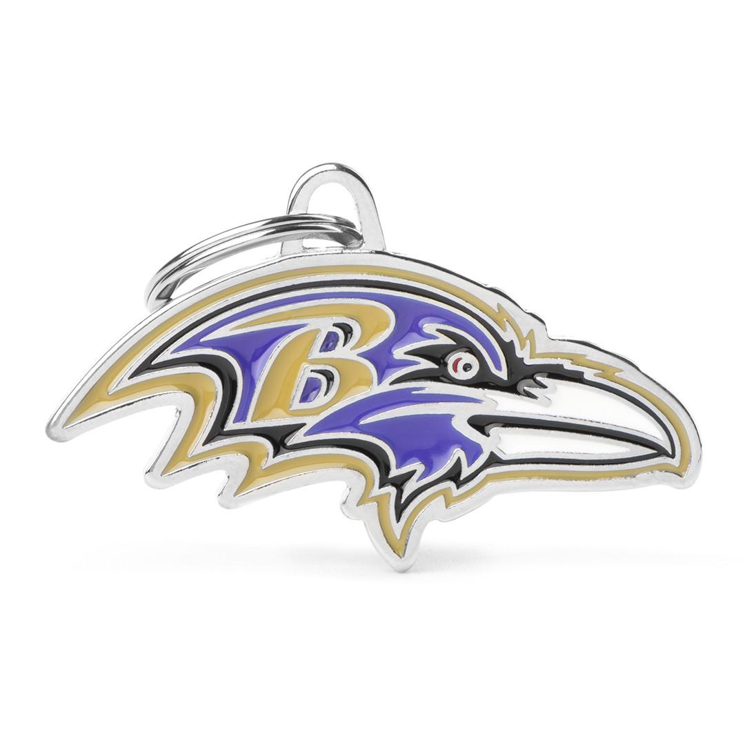 MyFamily NFL Baltimore Ravens Pet ID Tag, Medium