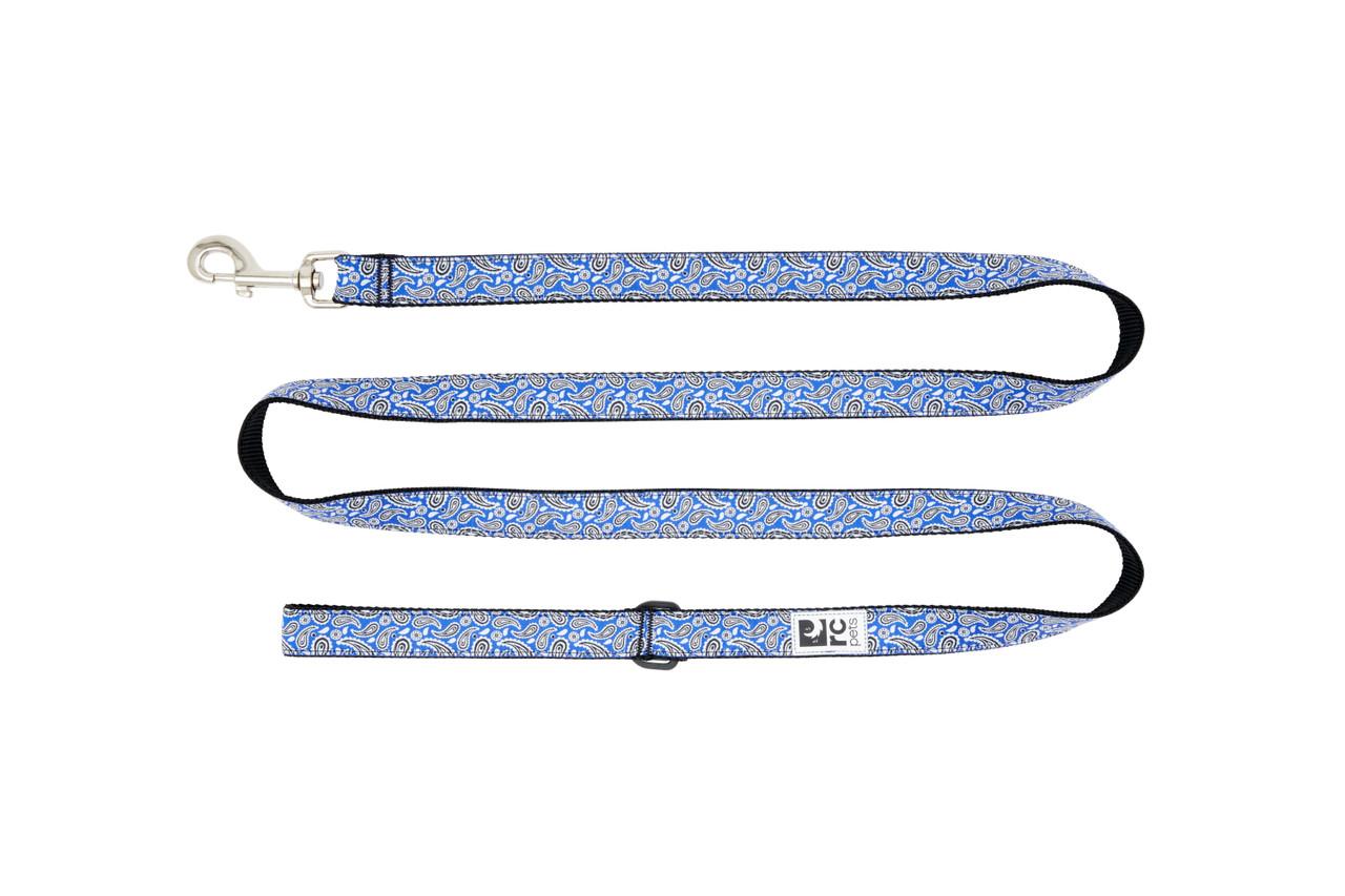 RC Pets Dog Leash, Rebel Blue, 1/2-in x 6-ft