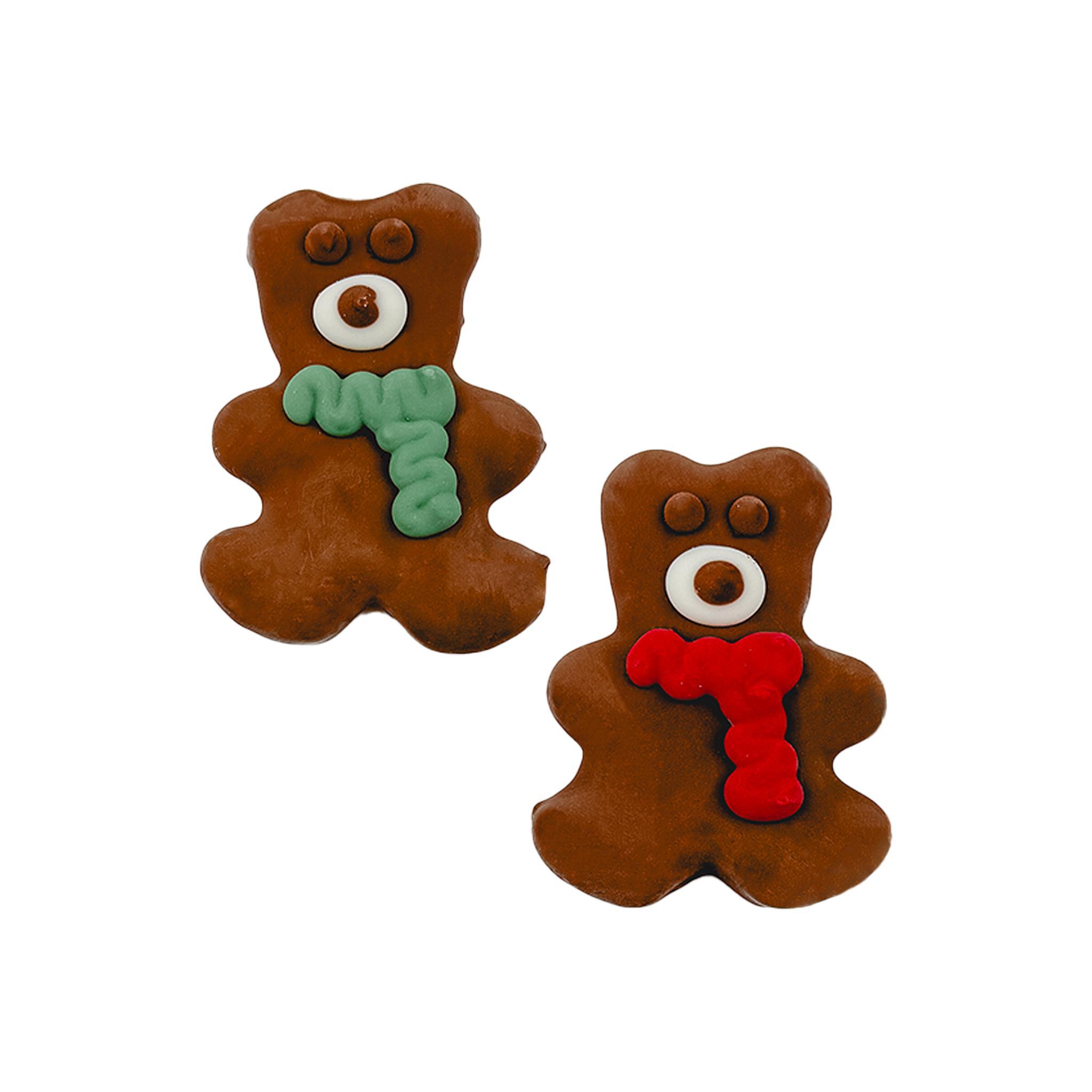 Bosco & Roxy's Have a Beary Christmas Cookie Dog Treats, 1.5-in
