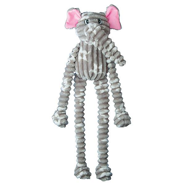 Patchwork Pet Ellie Elephant Dog Toy, 24-in