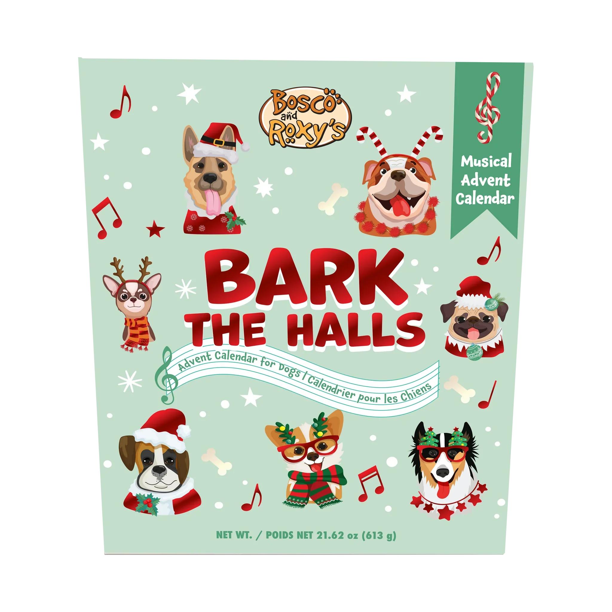 Bosco & Roxy's Bark The Halls Advent Calendar for Dogs