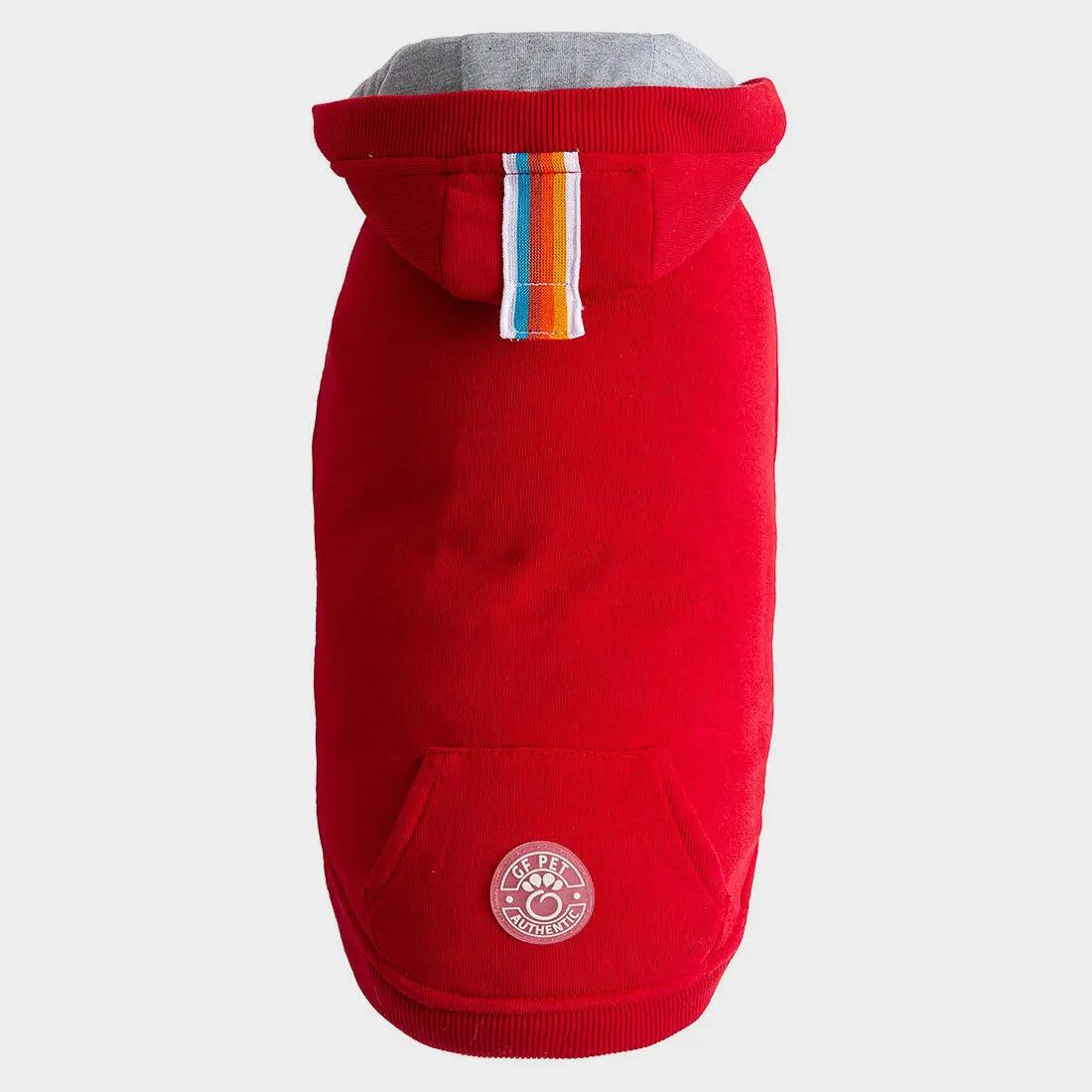 GF Pet Urban Dog Hoodie, Red, X-Large