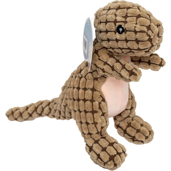 Amazing Pet Products Knitted Dinosaur Plush Dog Toy, Assorted