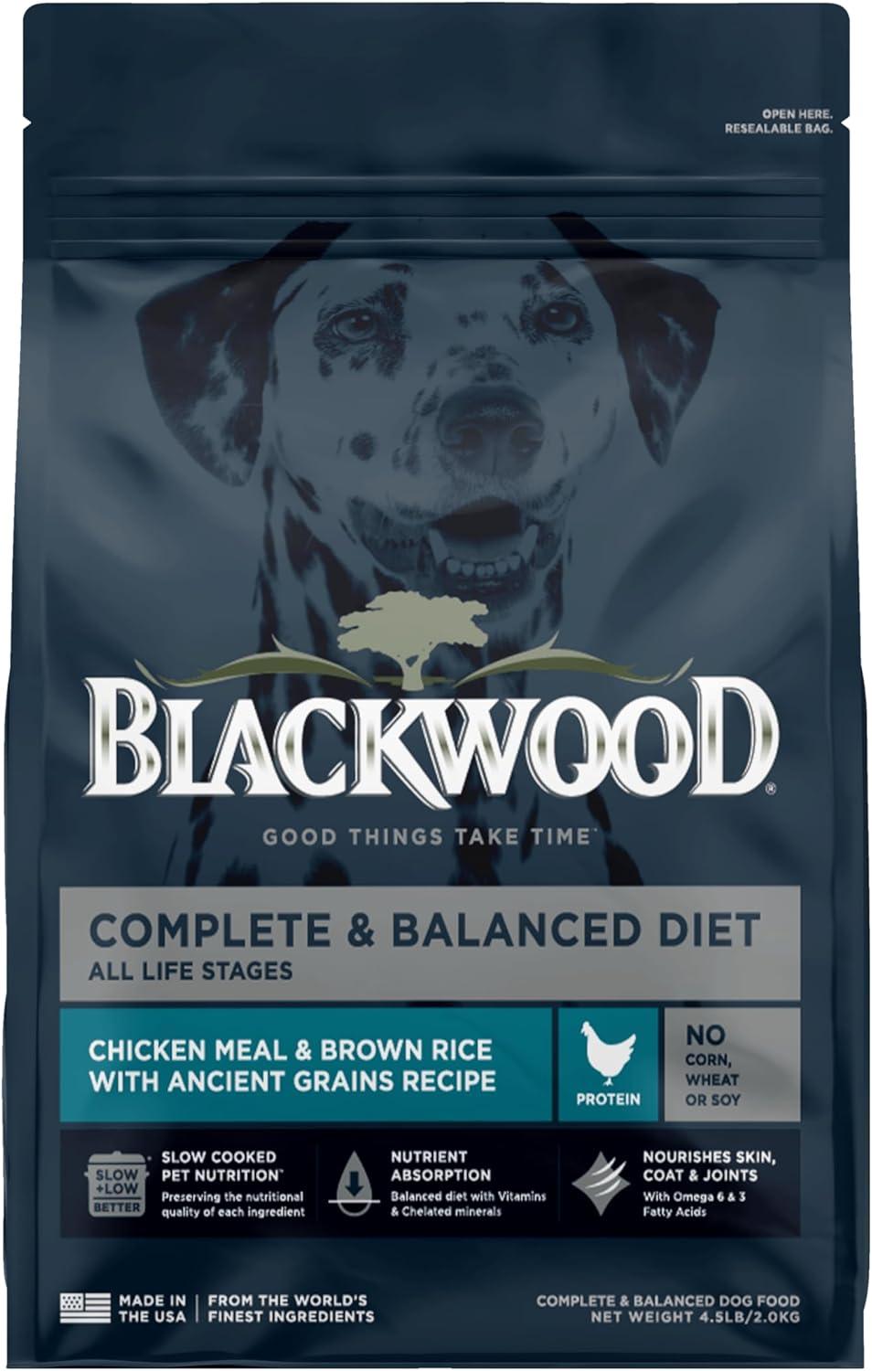 Blackwood Chicken Meal & Brown Rice with Ancient Grains Dry Dog Food