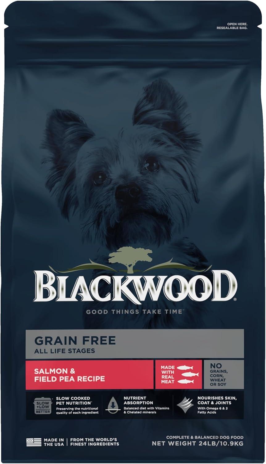 Blackwood Salmon & Field Pea Grain-Free Dry Dog Food, 24-lb|10.87-kg