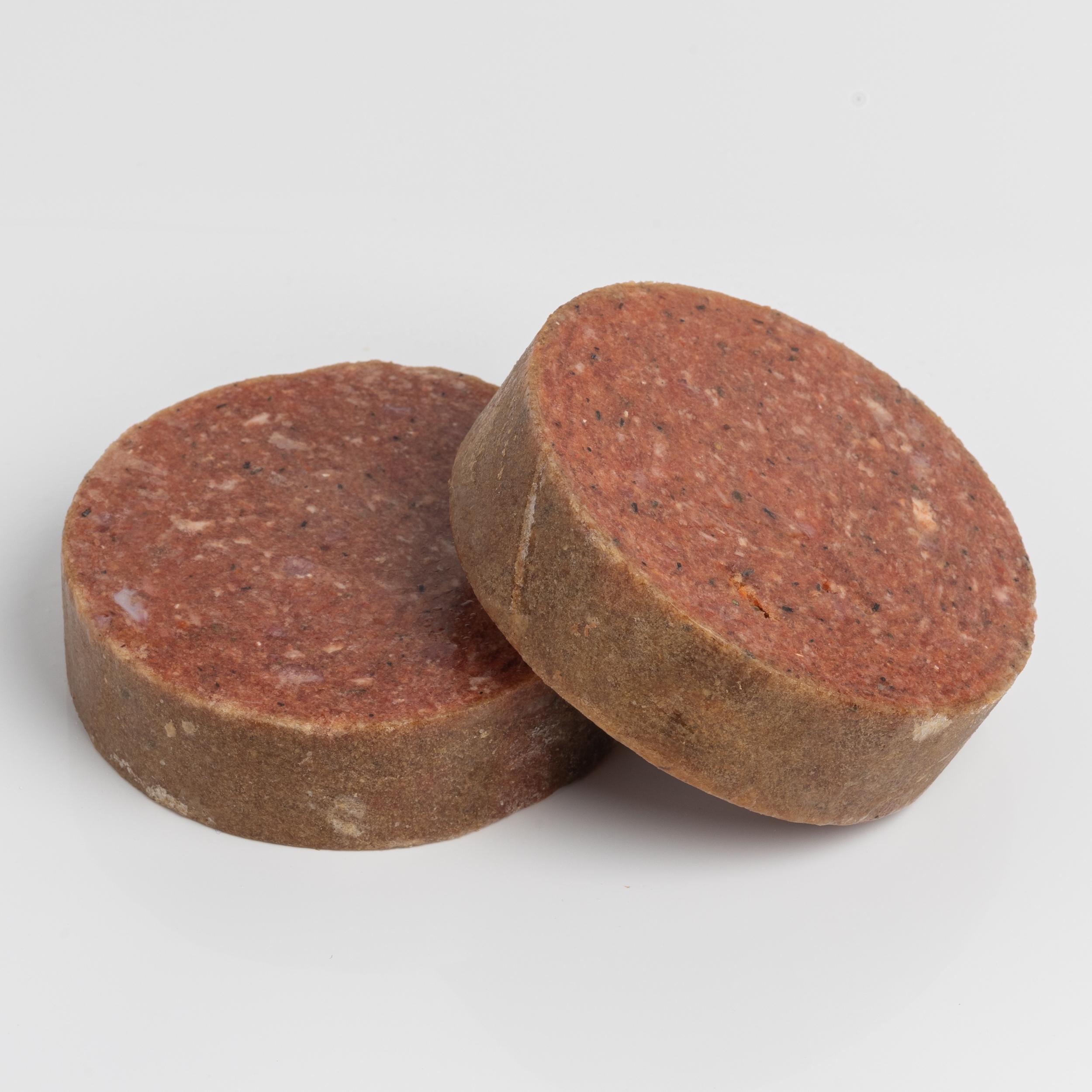 Pets Go Raw Beef Full Meal Patties Frozen Dog Food, 24-lb