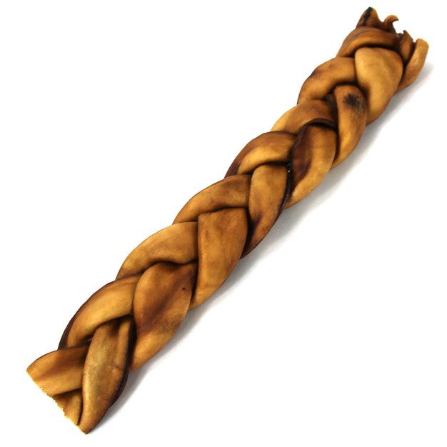 Tuesday's Natural Dog Company Braided Collagen Stick Dog Treats, Jumbo, 12-in