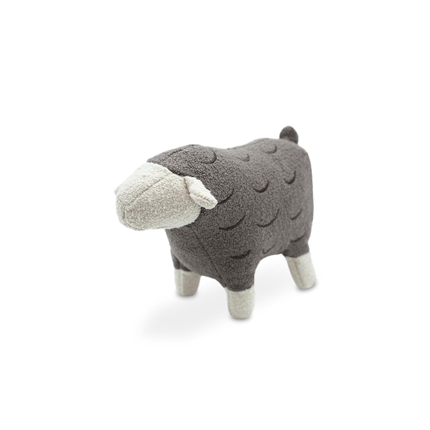 Lambwolf Collective Barry Squeaky Dog Toy, Brown
