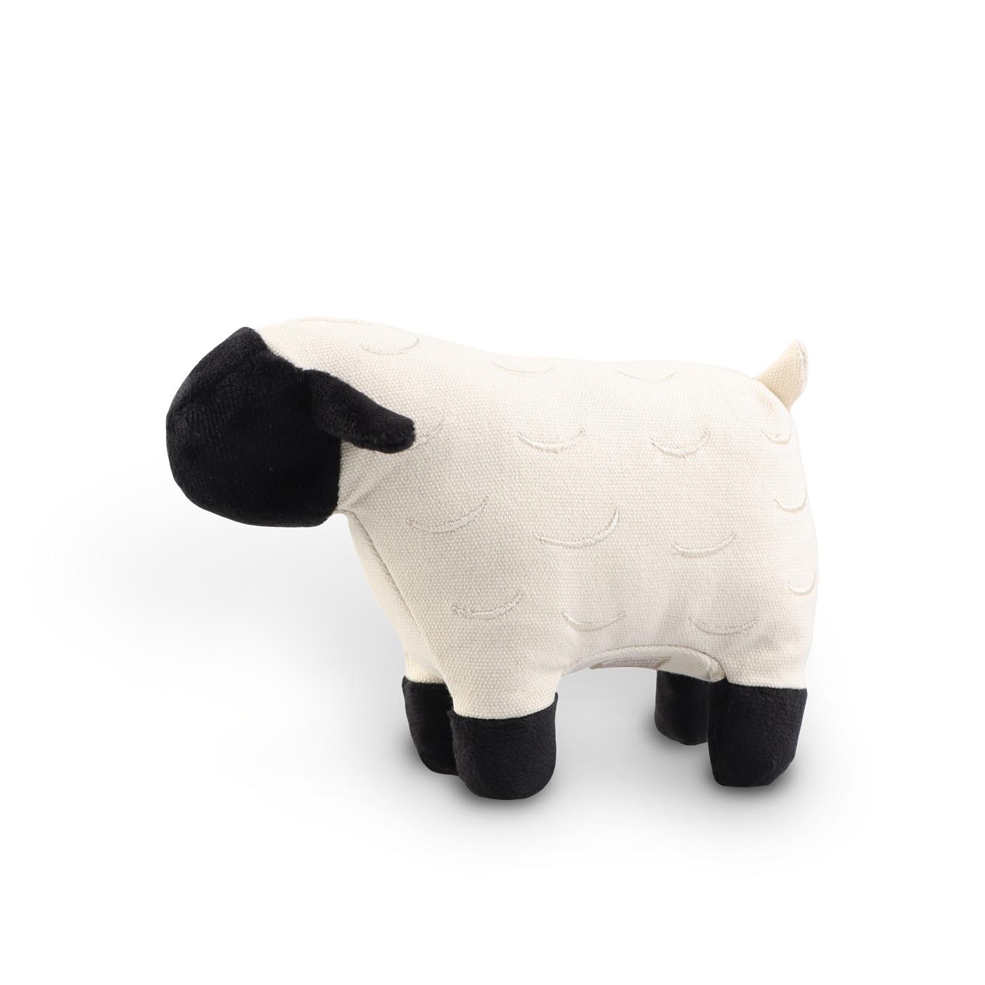 Lambwolf Collective Dolly Squeaky Dog Toy, Cream