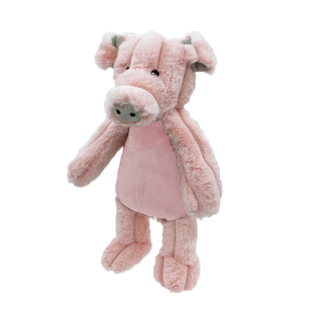 Petlou Farm Friends Pig Dog Toy, 16-in