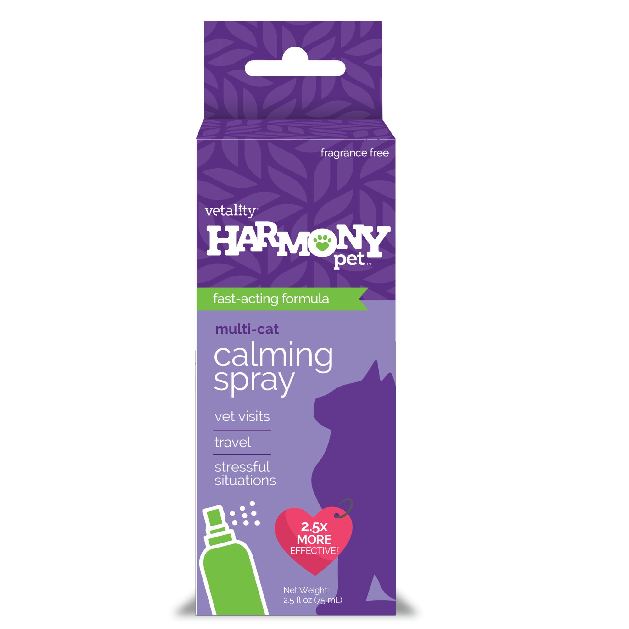 Vetality Harmony Pet Calming Spray for Cats, 1.62-oz