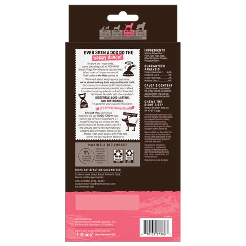 Earth Animal No-Hide Salmon Rolls Value Box Dog Treats, Medium, 3-pk