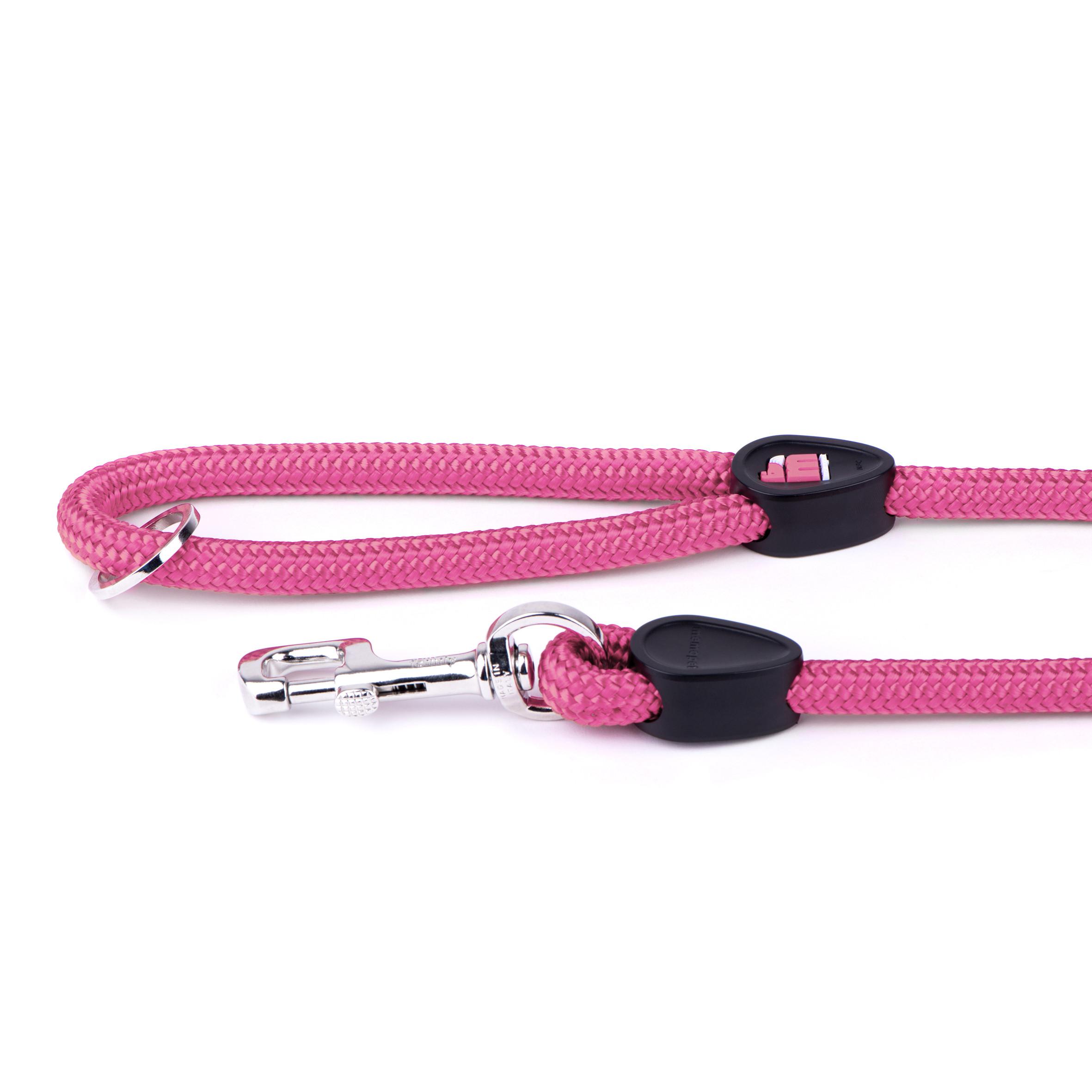 MyFamily memopet Rope Dog Leash, Pink, 1/3-in x 6-ft