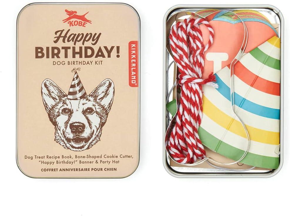 Kikkerland Kobe Dog Birthday Kit