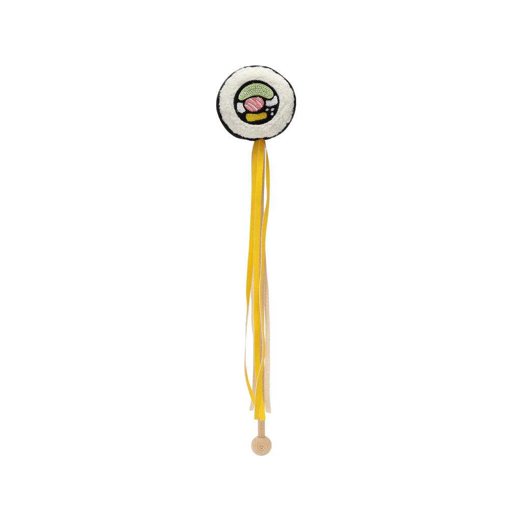 Pearhead Sushi Roll Teaser Cat Toy