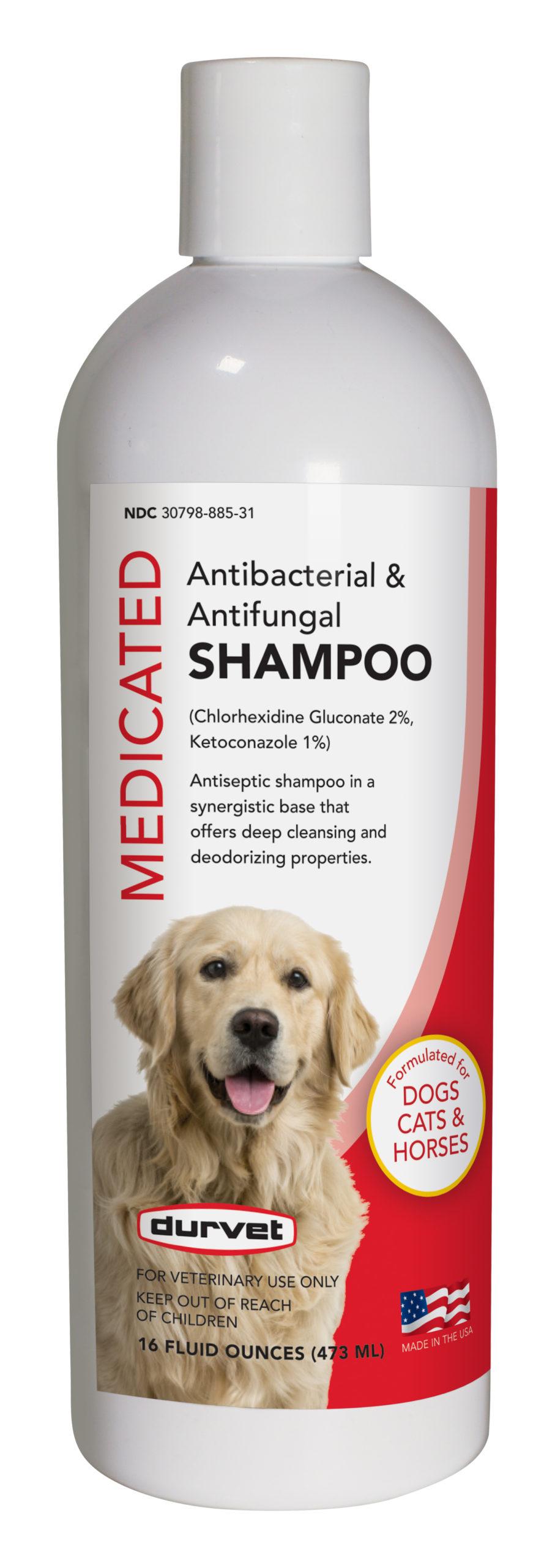 Durvet Medicated Antibacterial & Antifungal Pet Shampoo