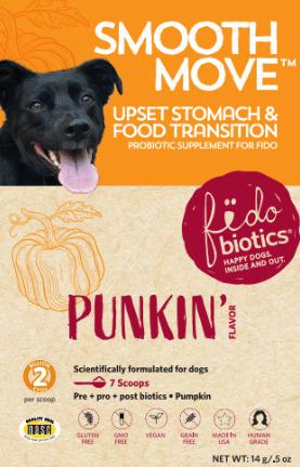 Fidobiotics Smooth Move Punkin' Probiotic Dog Supplement, 0.5-oz
