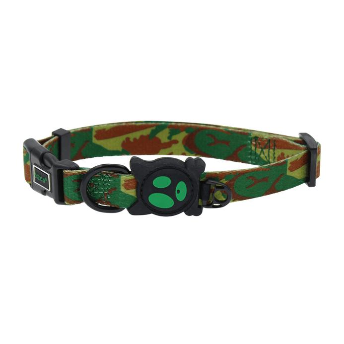 DOCO LOCO Dog Collar, Camoflauge, Small
