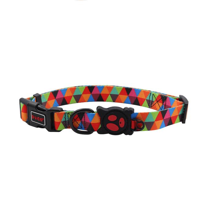 DOCO LOCO Dog Collar, Triangles