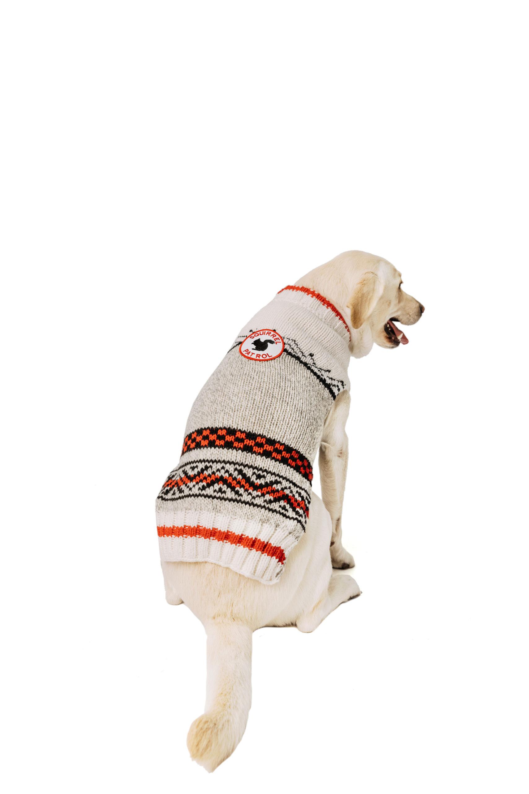 Chilly Dog Bunny Patrol Dog Sweater, X-Small