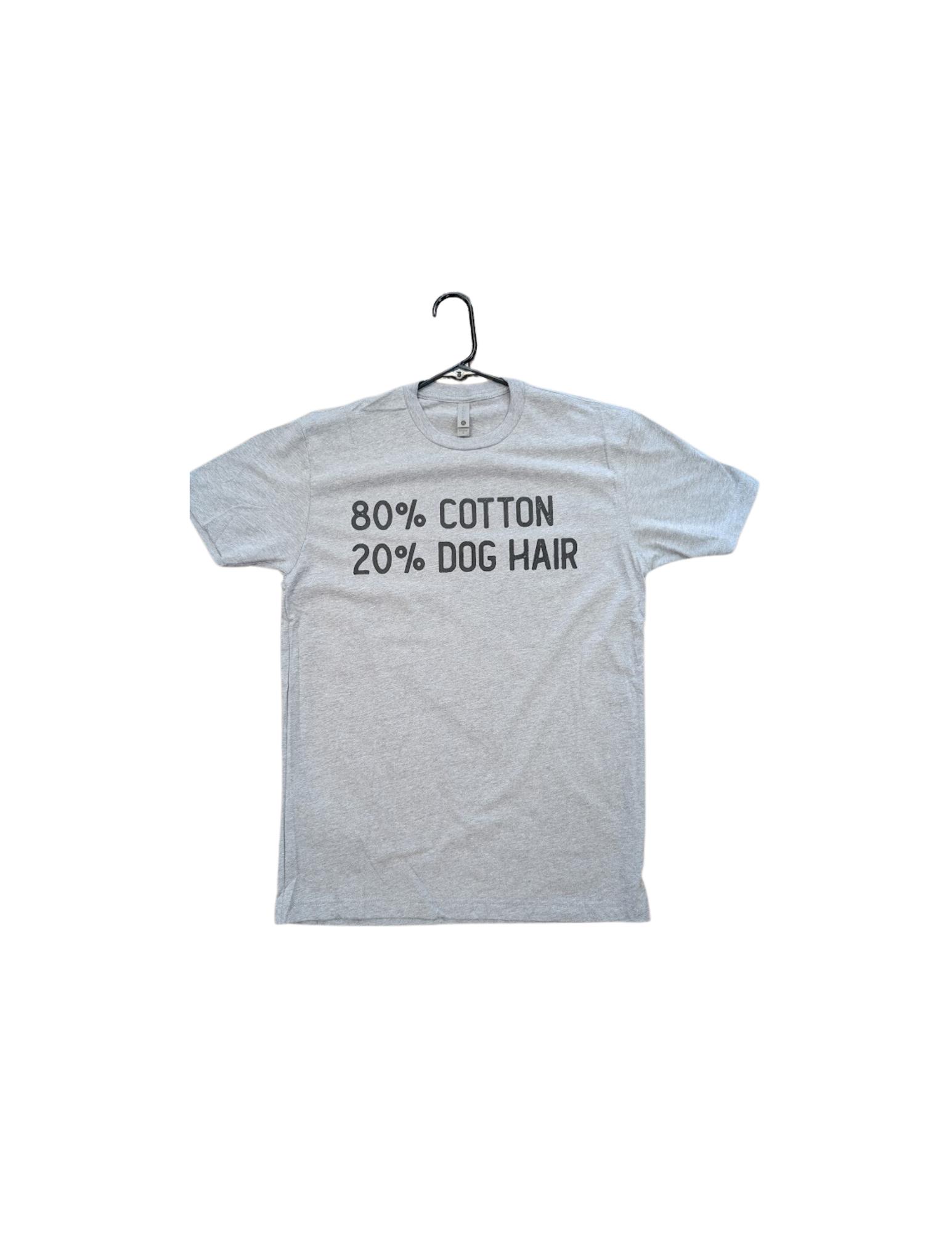 Paw of the Family 80 Cotton 20 Dog Hair T-Shirt, X-Large
