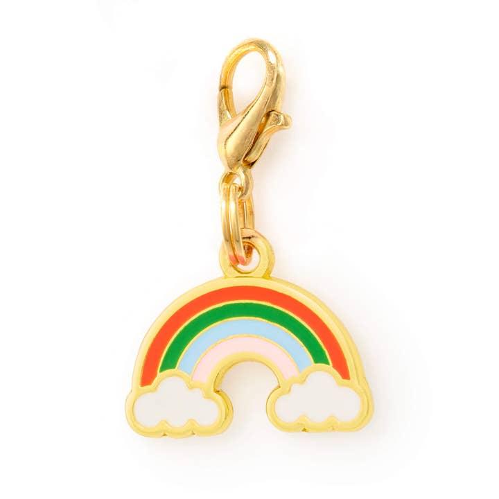 The Foggy Doggy Rainbow Dog Collar Charm