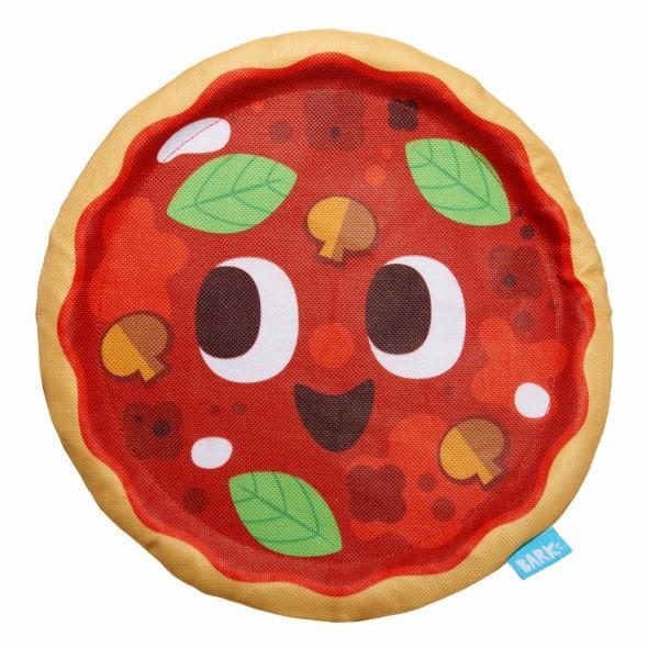 BarkShop Signore Pizza Face Dog Toy