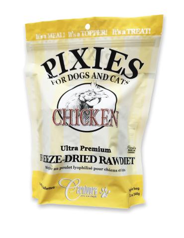 Carnivora Pixies Chicken Freeze-Dried Raw Dog & Cat Food, 12-oz|340-gram