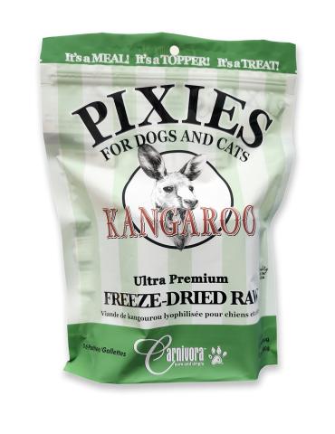 Carnivora Pixies Kangaroo Freeze-Dried Raw Dog & Cat Food, 12-oz|340-gram