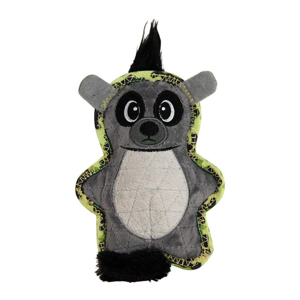 Outward Hound Xtreme Seamz Lemur Dog Toy, Grey, Small