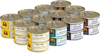 Weruva Dog Classic Baron's Batch Variety Pack Grain-Free Wet Dog Food, 5.5-oz, 24-pack (**)