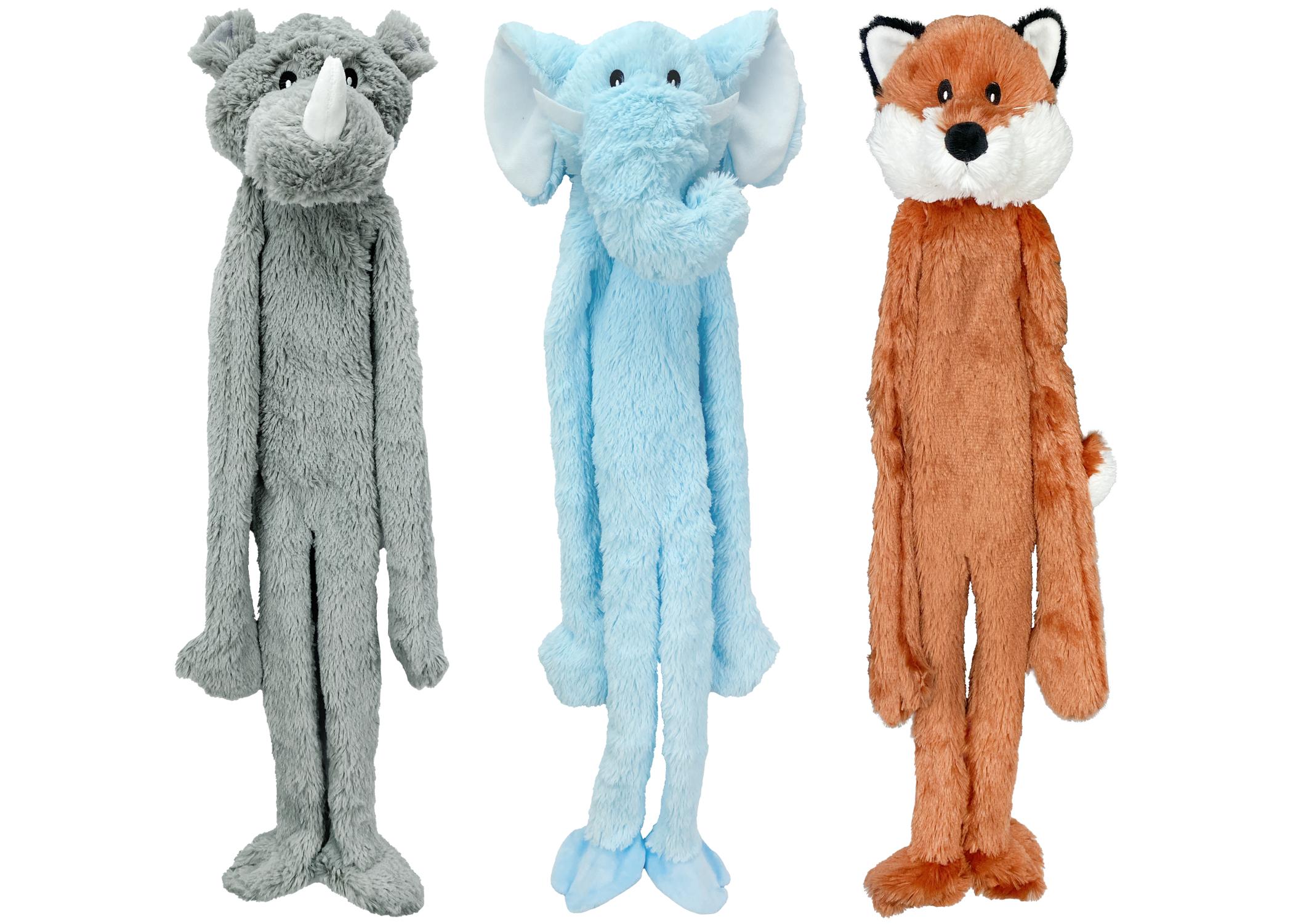 Multipet Pet Envy Swingin' Flattie Dog Toy, 27-in
