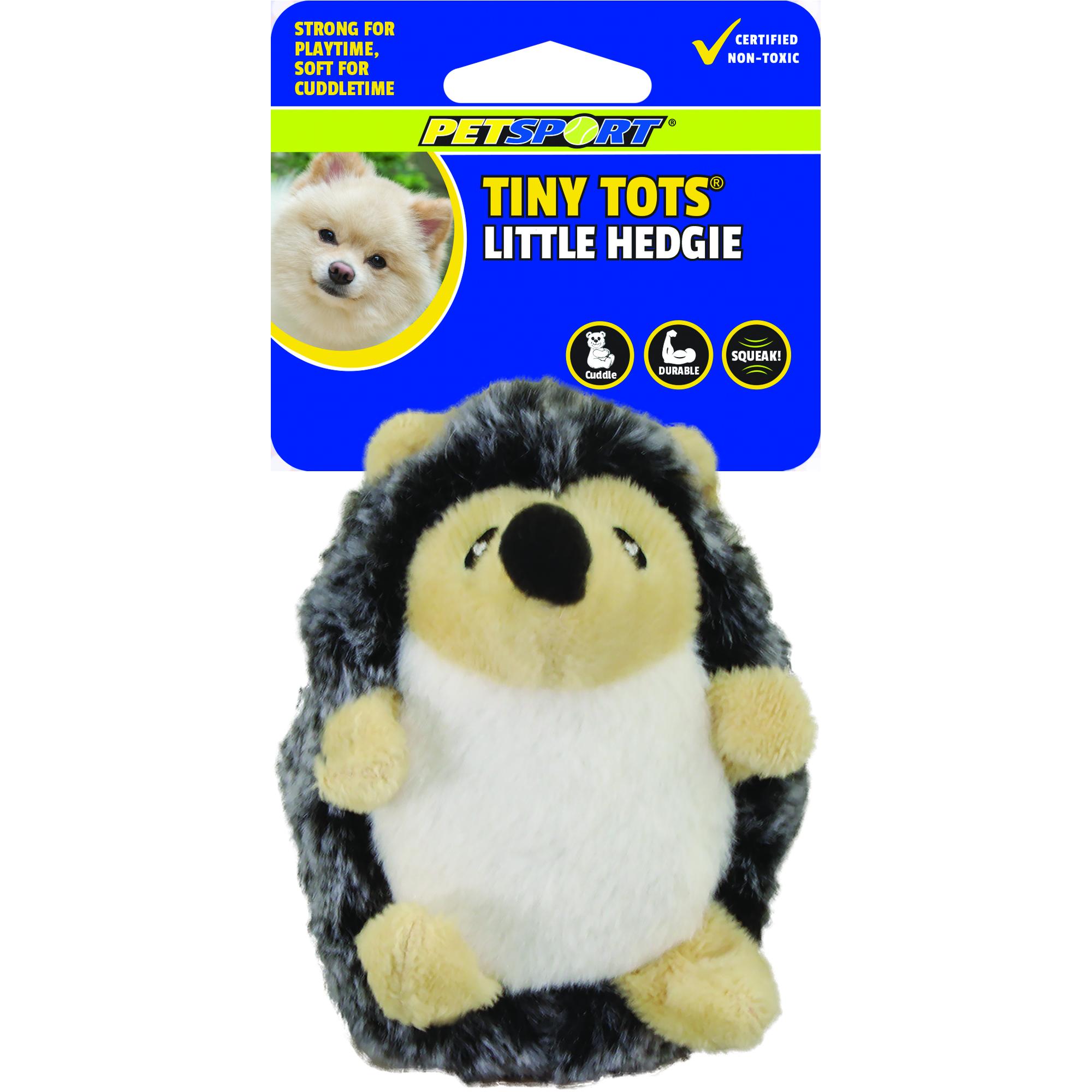 Petsport Tiny Tots Little Hedgie Dog Toy, Small