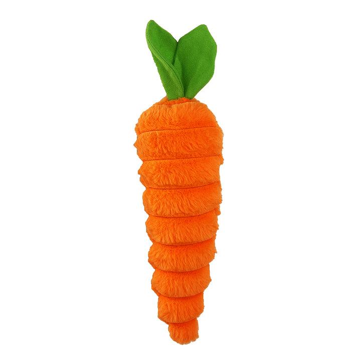 Petlou LUXE Carrot Dog Toy, 12-in