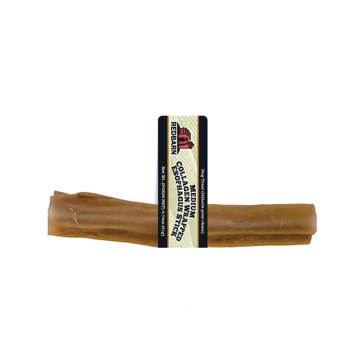 Redbarn Collagen Wrapped Esophagus Stick Dog Treats, Medium